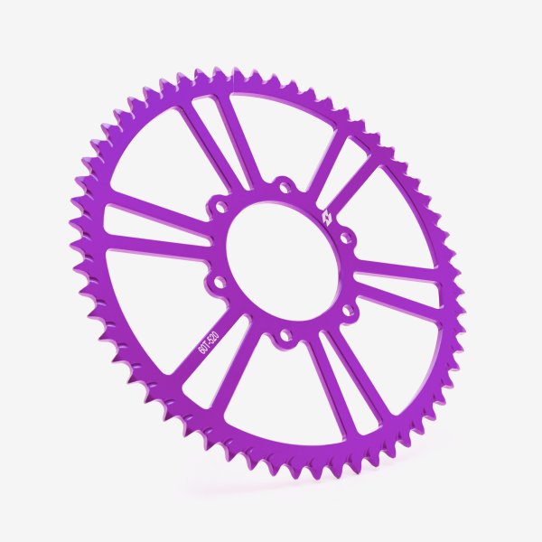 Full-E Charged Rear Sprocket 520-60T for Ultra Bee Purple