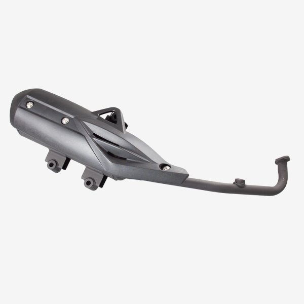125cc Scooter Black Exhaust System for LJ125T-18