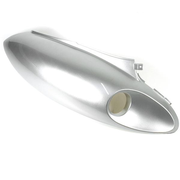 Rear Right Metallic Silver Panel