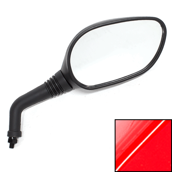Right Gloss Red Mirror WY-044 for WY125T-74, WY50QT-58, WY125T-74R, WY50QT-58R, WY12