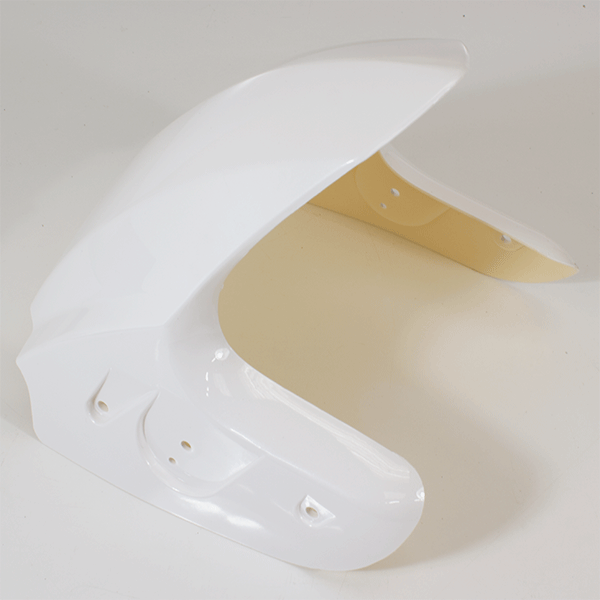 Front Mudguard WY-005 White for WY125T-108