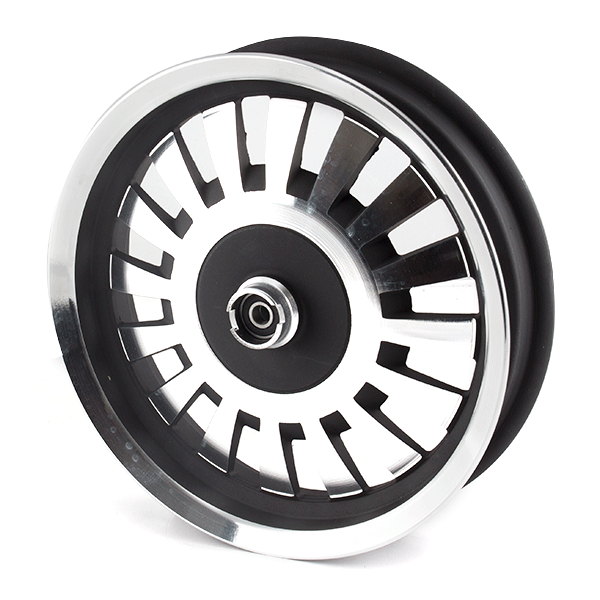Front Black/Silver Wheel 12 x 2.75inch for ZN125T-Y