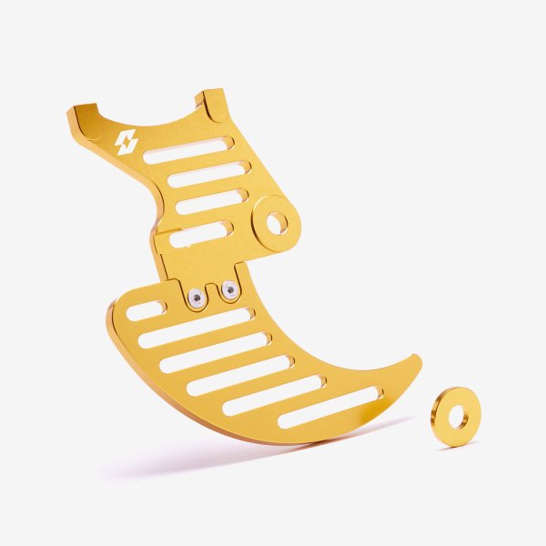 Full-E Charged Brake Disc Guard 200mm Gold