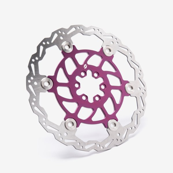 Full-E Charged Front Brake Disc 200mm Purple