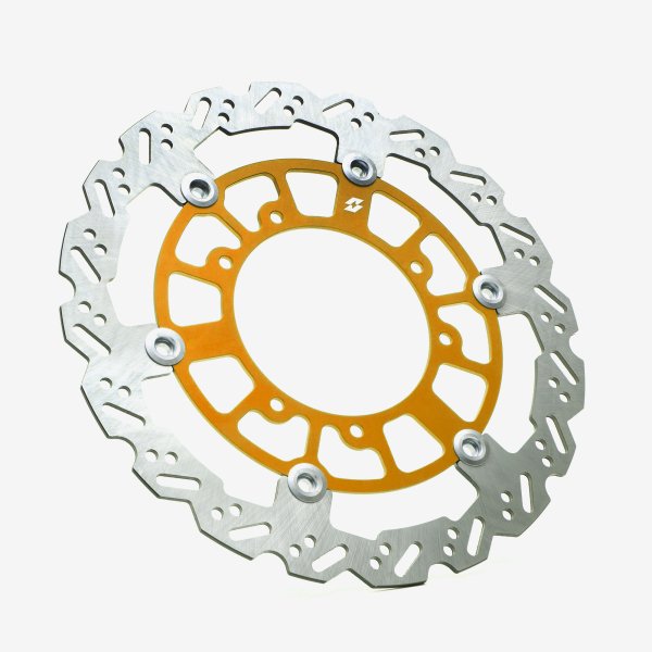 Full-E Charged Front Gold Oversize Floating Brake Disc 270mm for Ultra Bee