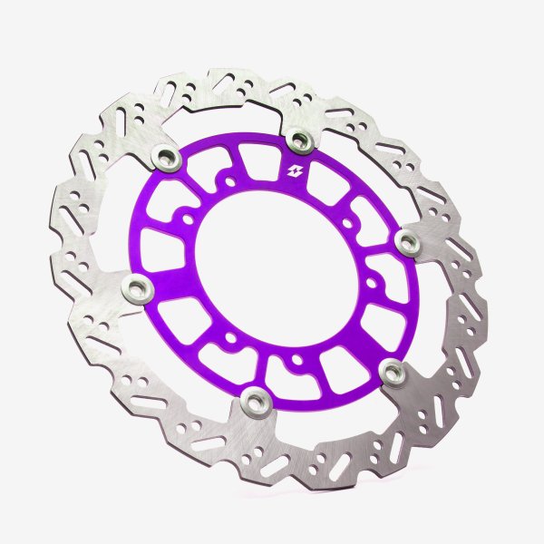 Full-E Charged Front Purple Oversize Floating Brake Disc 270mm for Ultra Bee