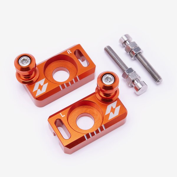 Full-E Charged Chain Adjuster With Bobbins Orange