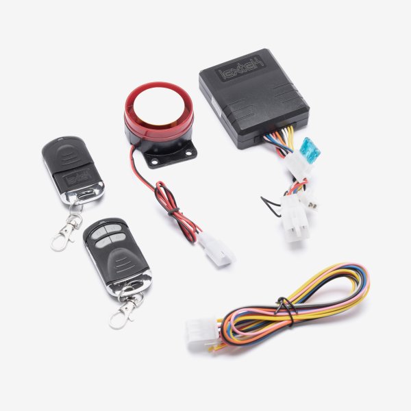 Lextek Motorcycle/Scooter Alarm with Immobiliser and Remote Start