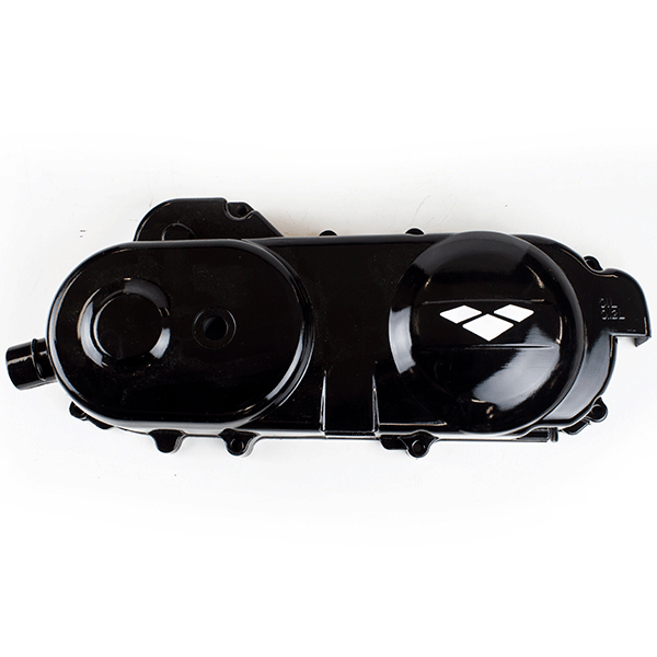 50cc Drive Belt Cover 400mm 139QMA 139QMB with Lexmoto Logo Black for LJ50QT-3L, LJ50QT-5L