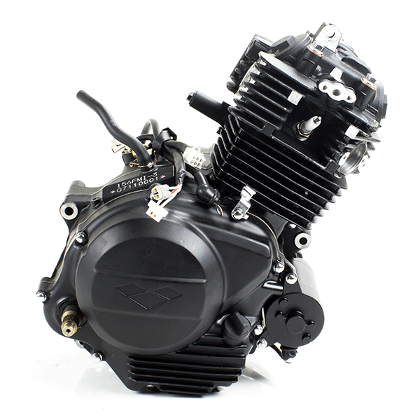 125cc Motorcycle Black Engine 156FMI-5 for HD2, HD1, TD125-43, TD125-43-E4, CLUBMAN125, SCRAM
