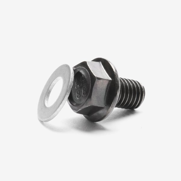 Scooter Gearbox Oil Fill/Drain Plug & Washer M8 x 12mm