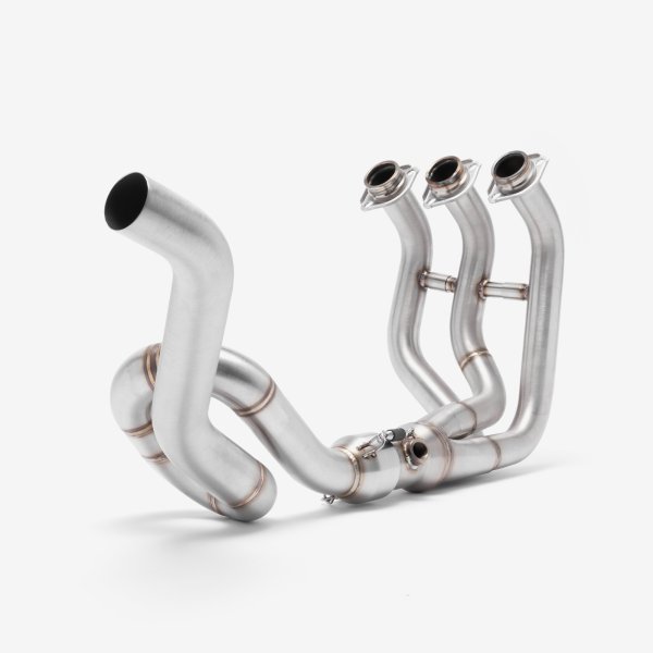 Lextek Stainless Steel High Level Downpipes for Yamaha MT-09 Tracer GT (18-19)