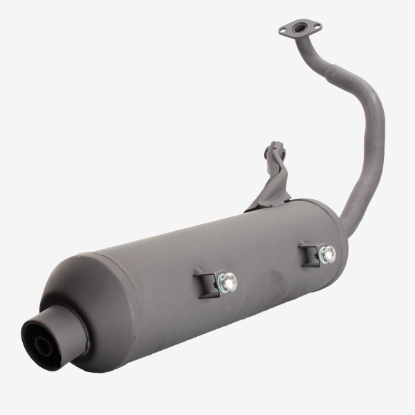 125cc Scooter Black Exhaust System with (Without Guard) for WY125T-108