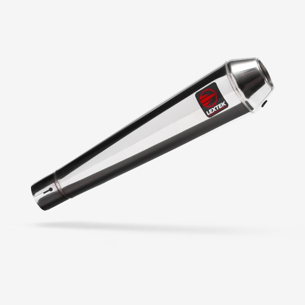 Lextek Polished Stainless Steel AC1L Classic Silencer