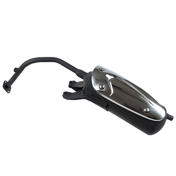 125cc Scooter Black Exhaust System for WY125T-121-E4