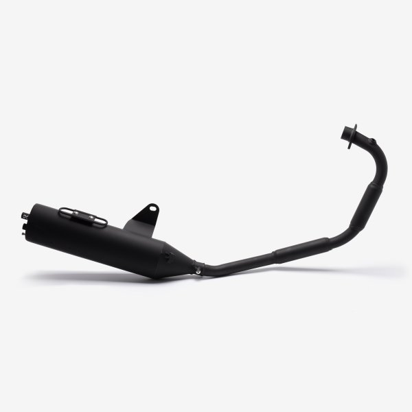 125cc Motorcycle Black Exhaust System for SK125-L-E5