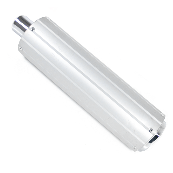 Silver Exhaust Silencer 500mm