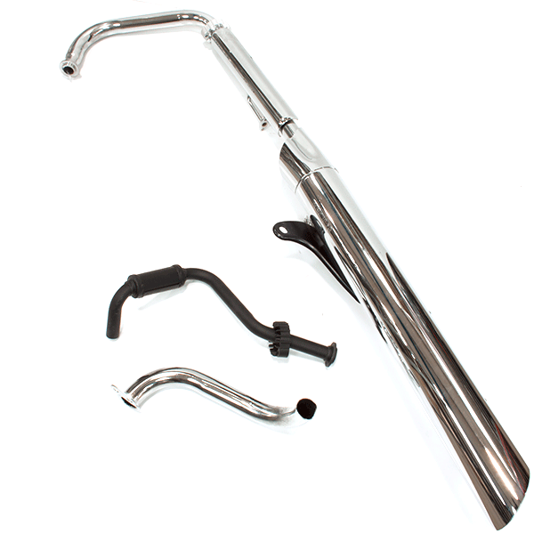 250cc Motorcycle Chrome Exhaust System for JL250V