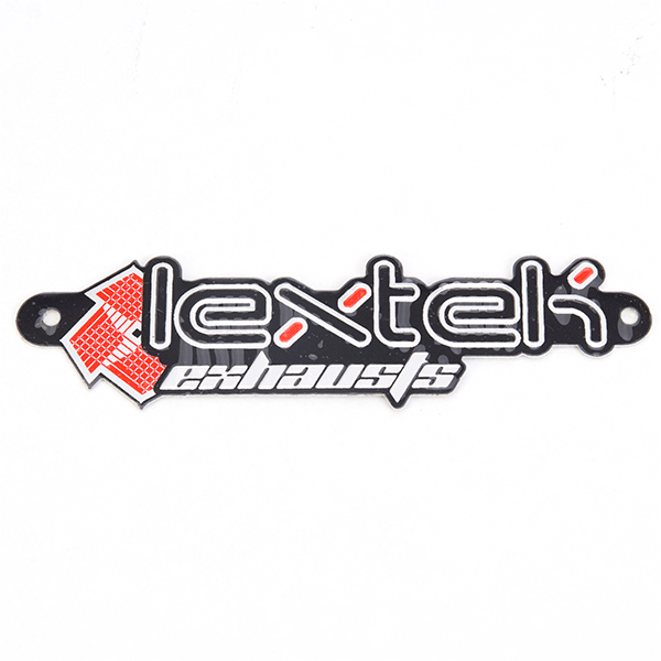 Lextek Silencer Logo Plate (Rivet Type)