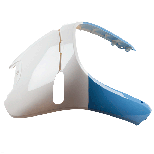 Front White/Blue Panel for ZN125T-Y