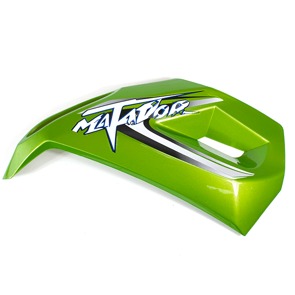 Front Left Green Panel 375C for ZS125T-40, ZS125T-40-E4