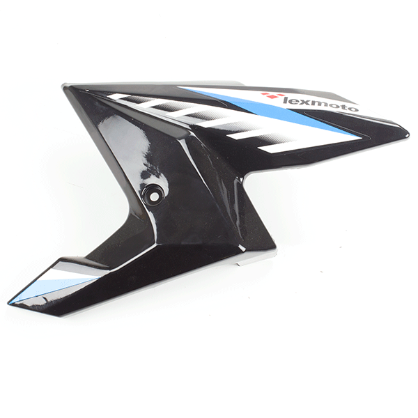 Front Left Fuel Tank Panel Black/Blue for ZS125-48F, ZS125-48F-E4