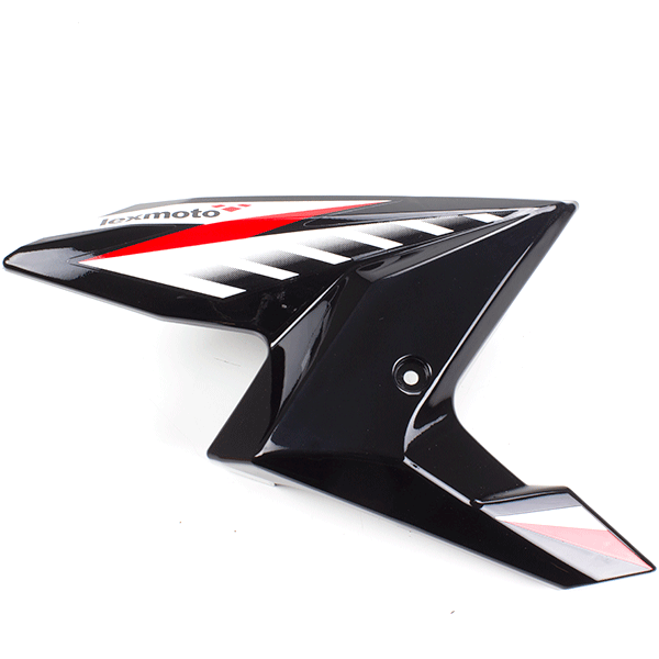 Front Right Fuel Tank Panel Black/Red for ZS125-48F, ZS125-48F-E4