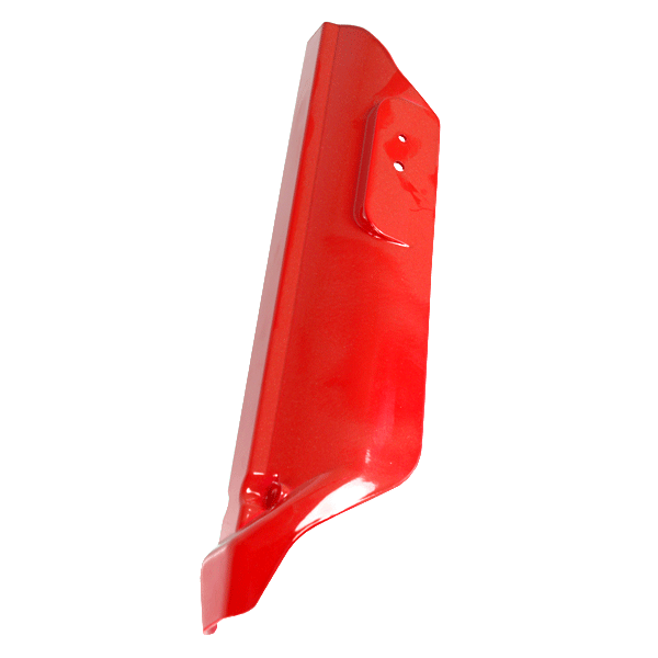 Front Left Gloss Red Suspension Cover with Reflector for STR125YB, STR50