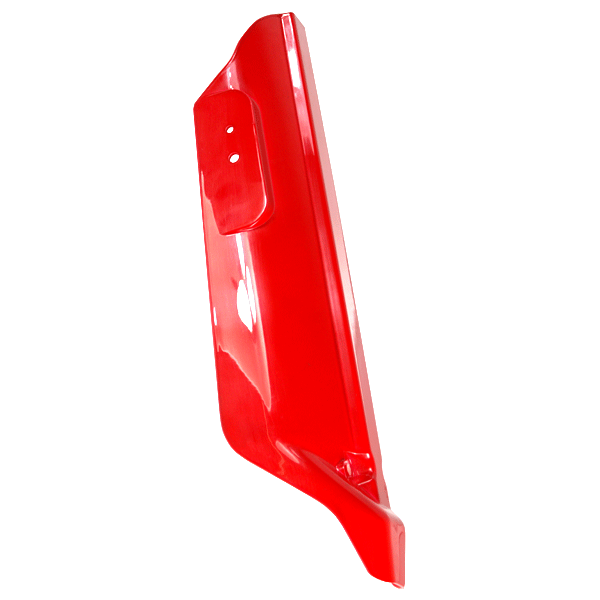 Front Right Gloss Red Suspension Cover with Reflector for STR125YB, STR50