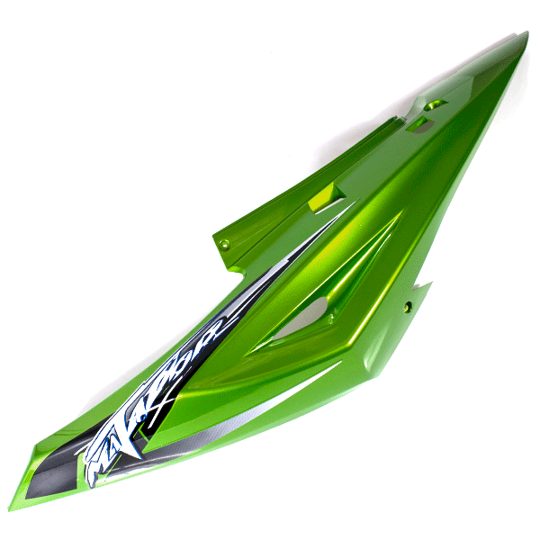 Rear Left Green Panel 375C for ZS125T-40, ZS125T-40-E4