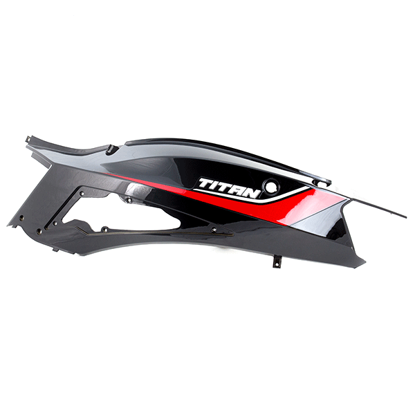 Rear Left Red Panel for ZN125T-8F, ZN125T-8F-E5