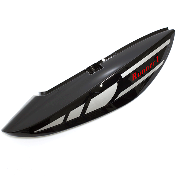 Rear Right Gloss Black Panel with Runner 1 Decal for HT125-4F