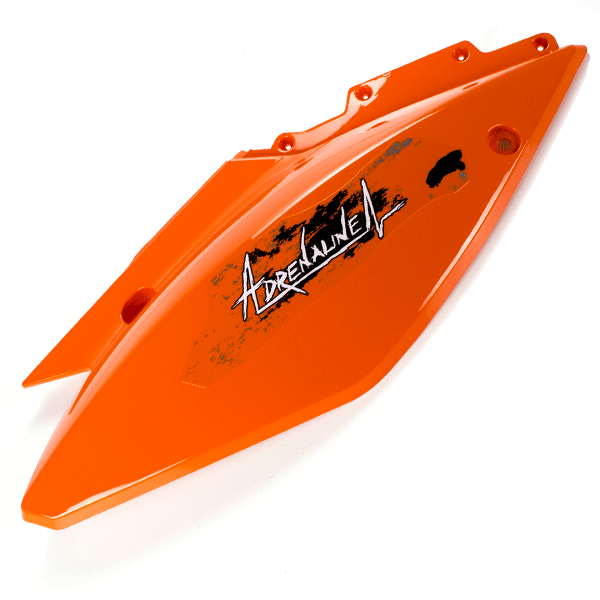 Rear Right Orange Panel with Adrenaline Decal for XF250GY