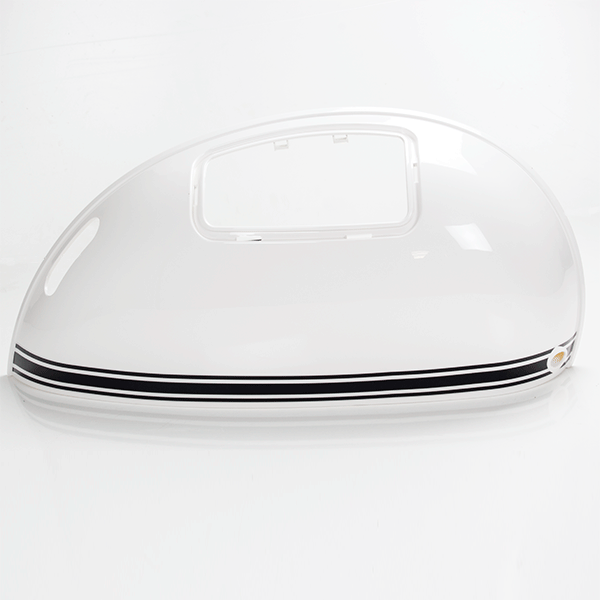 Rear Right Metallic White Panel W002 for FT50QT-27, FT125T-27, ZN125T-27, ZN50QT-27, FT125T