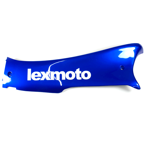 Lower Left Metallic Blue Side Panel with Lexmoto Decals