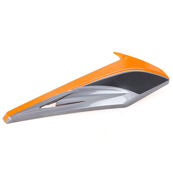 Lower Right Grey/Orange Side Panel for ZN125T-34