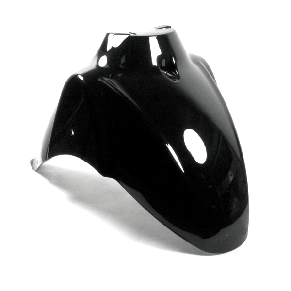 Front Gloss Black Mudguard for ZN125T-F