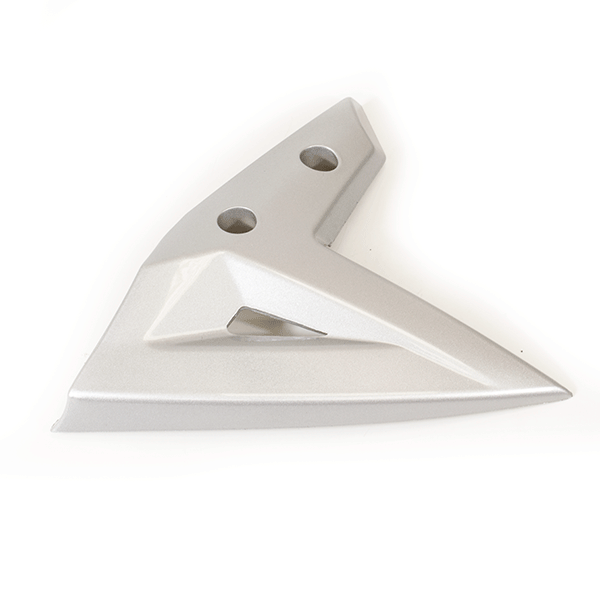Front Mudguard (Side Panel) Silver for ZS125T-40