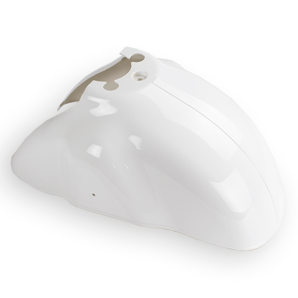 Front White Mudguard for FT50QT-27, FT125T-27, ZN125T-27, ZN50QT-27, FT125T