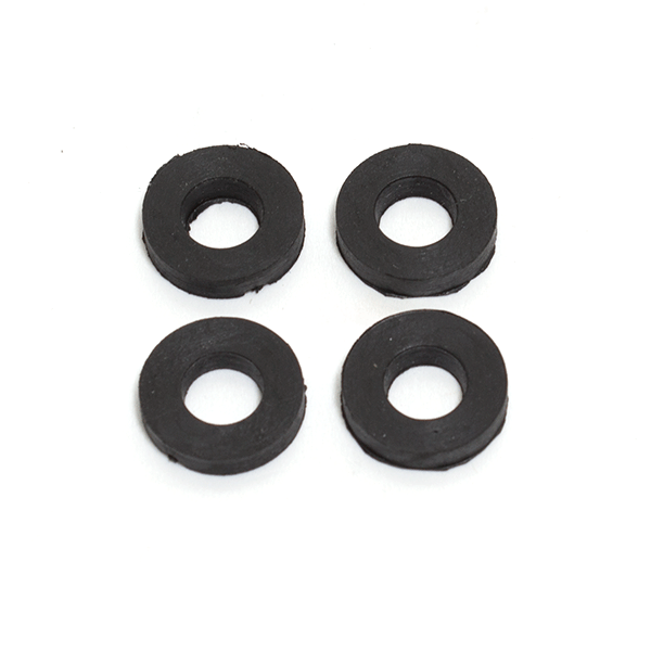Rubber Washers (Set of 4) 6 x 13 x 3mm