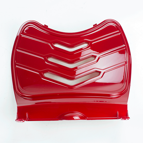 Rear Red Footwell Panel - Facing Heels (Inspection Cover) MR029 for FT50QT-27, FT125T-27, FT125T-27