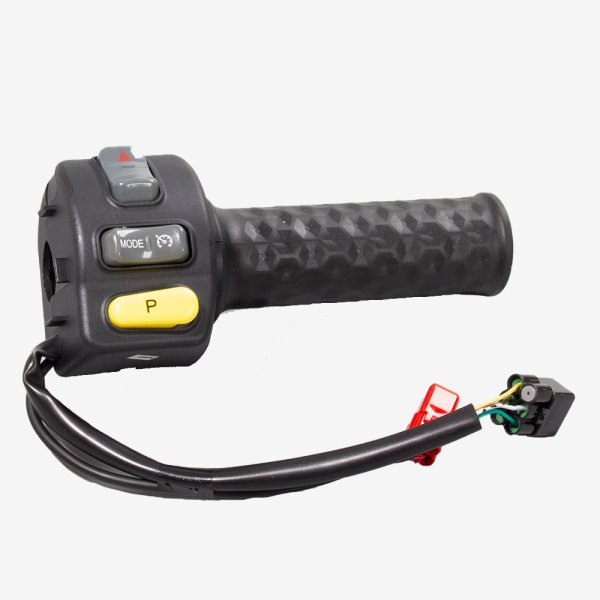 Electronic Throttle Grip With Switch for YD1800D-02-E5