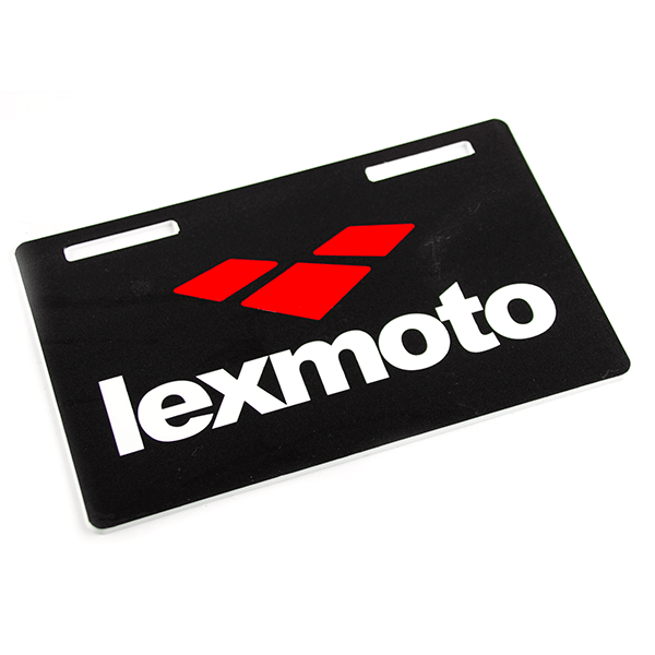 Lexmoto Number Plate