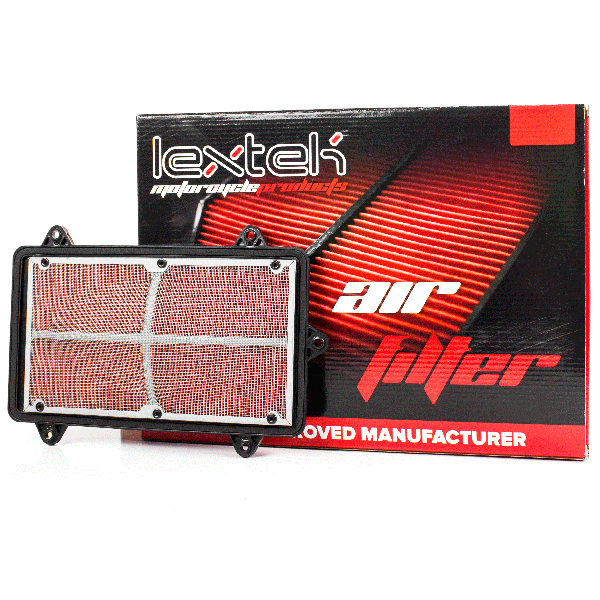 Lextek Air Filter Element for HFA3903, Suzuki 13780-02FA0