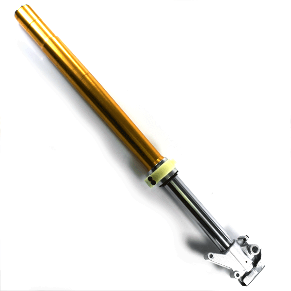 Left Gold Suspension Fork