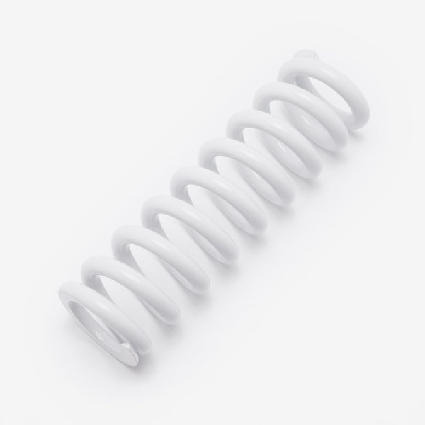 Full-E Charged Rear Shock Absorber Spring 650Lbs White