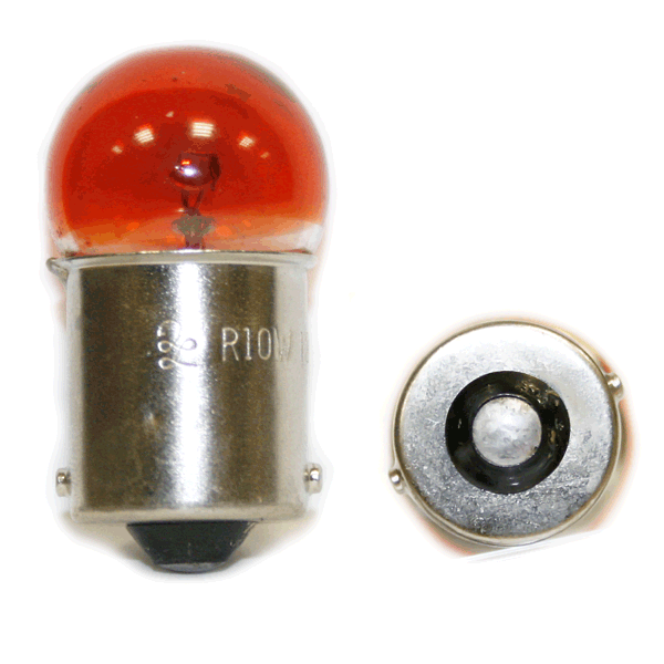 Amber Indicator Bulb R10 10W