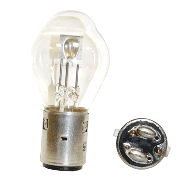 Headlight Bulb BA20D 25/25W