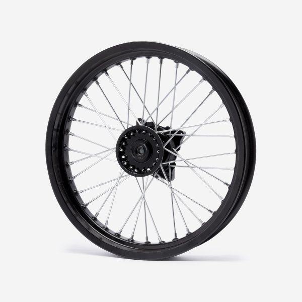 Supermoto Front Black Wheel 17 x 2.50inch (Disc Brake)