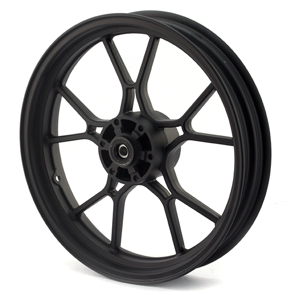 Front Black Wheel 17 x 3.00inch (Disc Brake) for SK125-22 (ROMET), SK125-22A